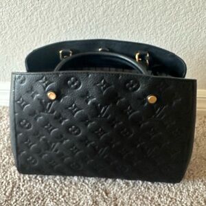 Louis Vuitton Montaigne MM Mon Emp Noir